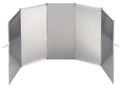 Parabrisas Parabrisas Reflector Reflector Parabrisas Acero Inoxidable Bolsa de Almacenamiento Incluida Talla M UG-3298 Plateado