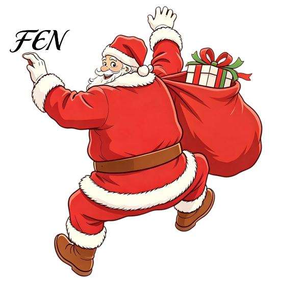 Christmas Room Ornament Wall Sticker, Self?Adhesive Climbing Santa Claus Decals, Funny DIY Scene Decor Holiday Mural for Living Entryway Decals