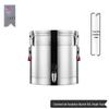 Lianmei Commerciële 50L Geïsoleerde Dranken & Voedsel Warmer met Kraan