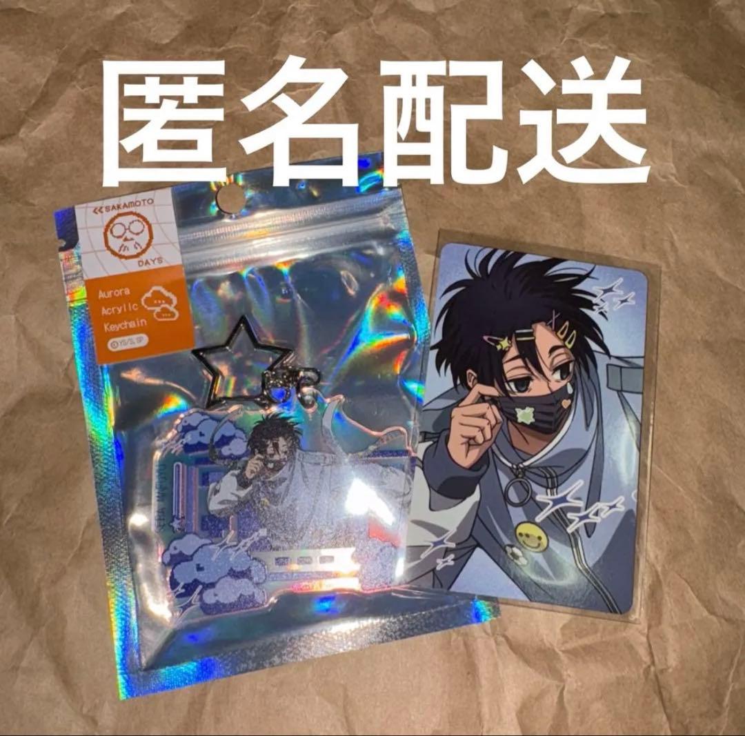 [Б/У] Акриловая иллюстрированная открытка Sakamoto Days Midwinter Decora Pop Aurora