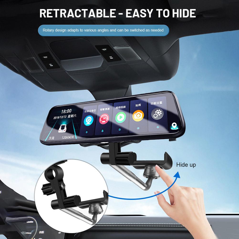 

2 шт. 360 градусов зеркало заднего вида держатель телефона автомобильное крепление для зеркала заднего вида держатель телефона универсальный 360