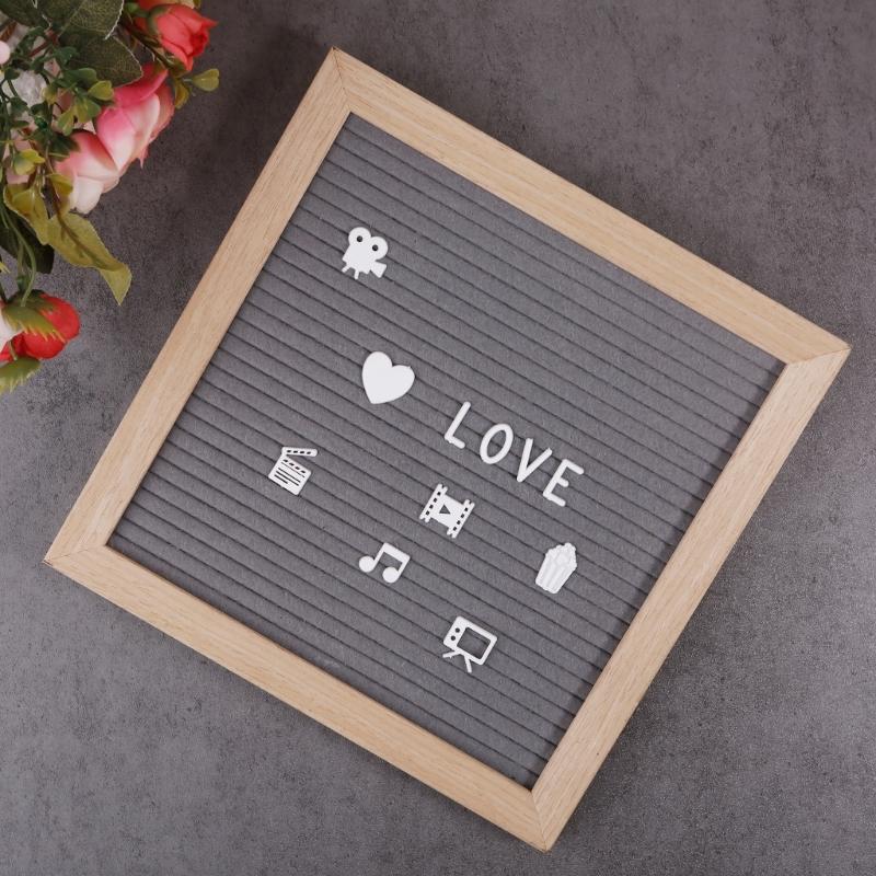 2er-Pack Nachrichtentafel-Buchstaben für austauschbare Kunststoff-Buchstabentafel Heim-/Büro-Geschenk