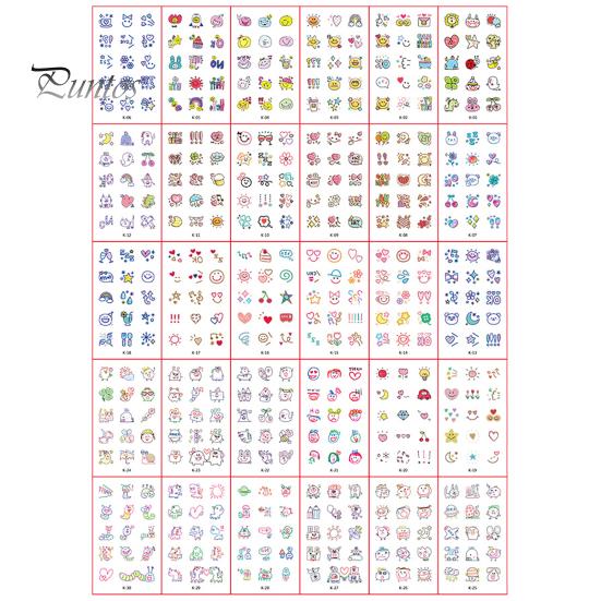 

30 шт. тату-наклейки самоклеющиеся, отличная липкость, богатые узоры, водонепроницаемые, одноразовые, унисекс, временные татуировки, руки, ноги, плечи, спина, татуировка на теле K