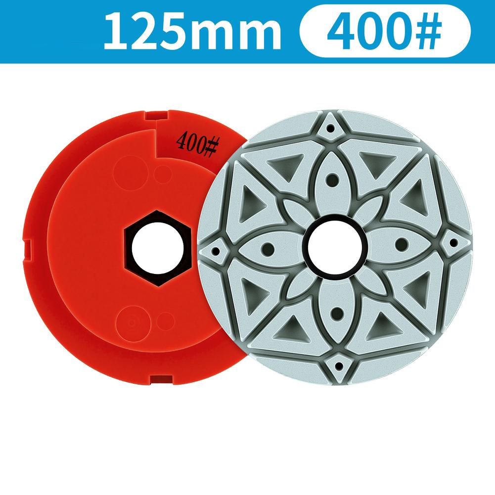 Marble Polishing Resin Grinding Wheel For Countertop Polishing High Gloss Finish Reinforced Construction 10mm Thick Abrasive
