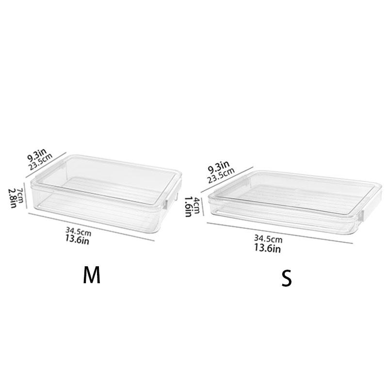 Acrylic Transparent Desk Paper Storage Box for Exams and Papers Versatile A4 File Box and Large-Capacity Exam Paper Sorting Box