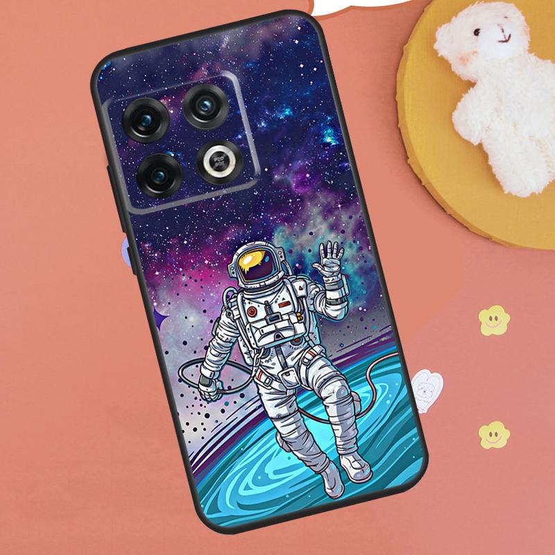 Cartoon Space Astronaut Case For OnePlus 13T 10T 8T 12R 13R 15 13 12 11 9 10 Pro Nord CE 5 2 3 4 Lite N20 N30 Funda