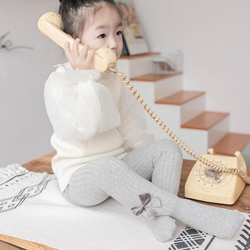 Girls Stretchy Tights Pantyhose Winter Leggings Kids Leg Warmer Child Autumn Leggings Thick Velvet Fleece Lined Leggings