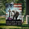 Memorial Day Veteran Kneeling The Cross American Soldier Ag Graden Ag FCCE ZZA WWL EEL