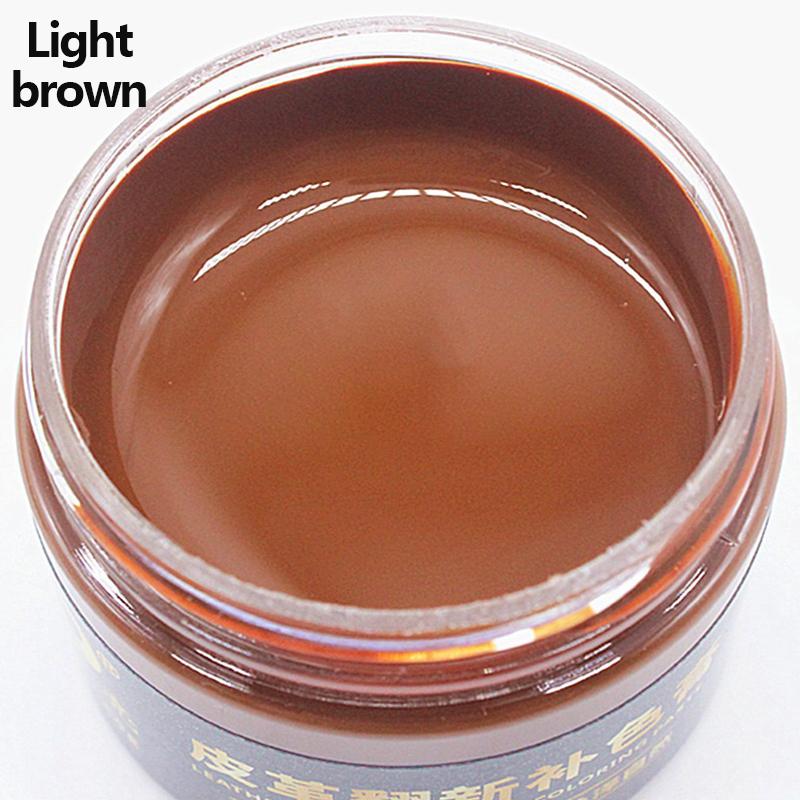 50 ml Autositzpflegeset, flüssiges Lederhaut-Reparaturwerkzeug für Schuhe, Autositze, Sofas, Mäntel, Löcher, Kratzer, Risse, 20 Farben