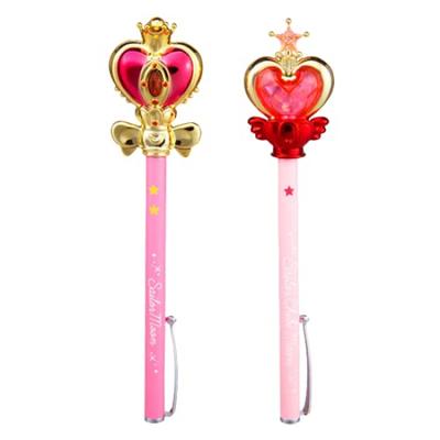 Artykuły papiernicze Sailor Moon Prism Stationery Pointing Ball Zestaw Usagi Sun-Star & Chibi-Usa