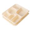 JingJingRS Corn Starch 5-Compartment Meal Box