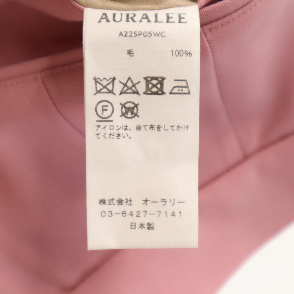 Unused AURALEE Made In Japan Wool Tack Shorts Pink Women Used