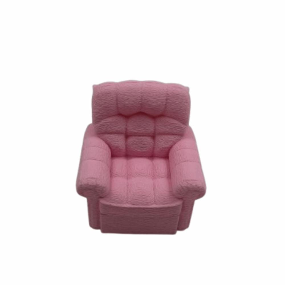

Funny Doll House Mini Sofa Decorations 3D Printing Ornaments Doll Sofa Model Toy Birthday Gift розовый