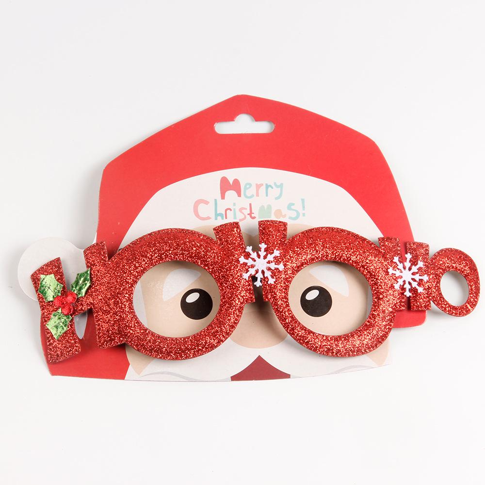 Weihnachts-Maskerade-Brillengestelle - Festliche Baum- & Geweih-Designs für Verkleidungspartys für Erwachsene & Kinder