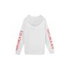 Jordan Jumpman Classics Logo Print Thickened And Fleece Lined Thermal Pullover Hooded Sweatshirt Men's White BV6011-100