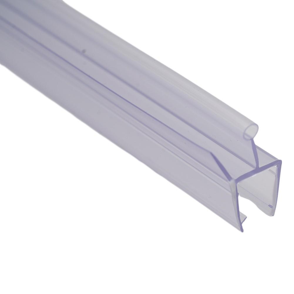 Sello de Ducha de 50 cm 6/8/10/12 mm Para Puerta de Cristal de Baño Tira de Goma Tira Selladora