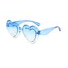 Fashion Sunglasses Peach Heart Ball Funny Glasses Cute Love Sunglasses Concave Shape