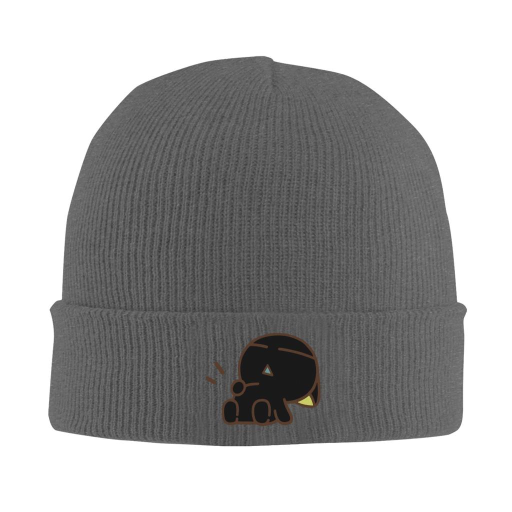 Luo Xiaohei Beanie Hats Cute Cat Bonnet Hats Men Women Hip Hop Outdoor Knit Hat Autumn Winter Custom Head Wrap Caps