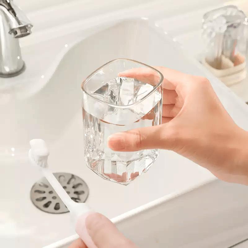 Portable Travel Toothbrush and Mouthwash Cup