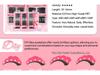 DIY Segmented D Curl Self-Adhesive Natural Thick False Eyelashes Set