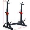 Adjustable Squat Rack with Weight Bench