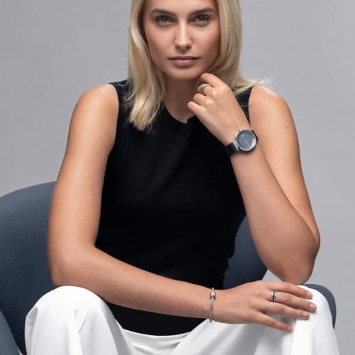 BERING Men's Analog Solar Watch, Collection Model 14639-307, Stainless Steel Strap & Sapphire Crystal, Officially Imported, 3-Year Internal Warranty