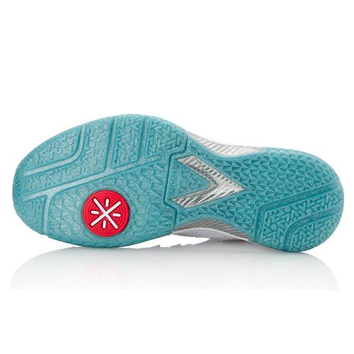 New LiNing Way Of Wade 5 Low Top Basketball Shoes Men's White Blue ABAL057-2