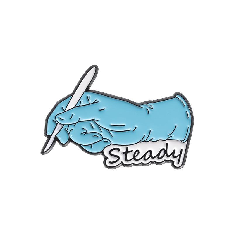 Vibrant Cartoon Themed Brooch With Adjustable Design Perfect For Daily Wear