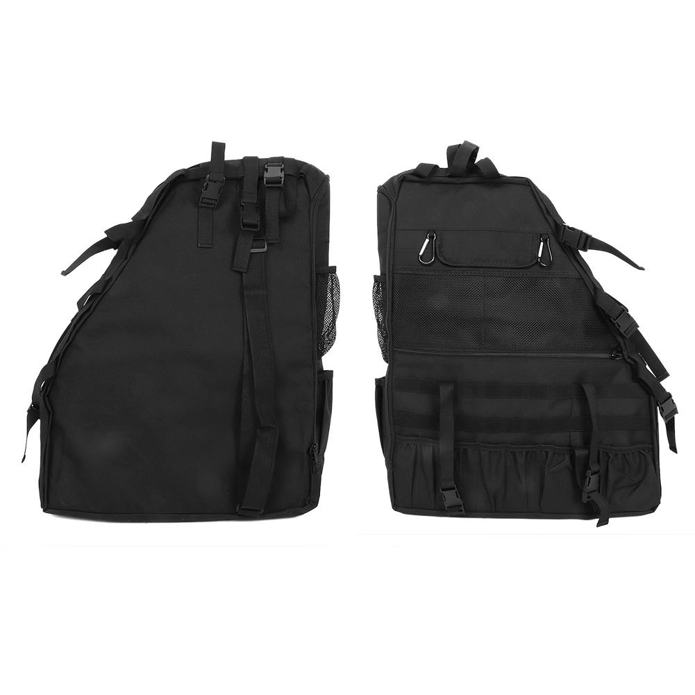 Roll Cage Storage Bag Multifunctional Trunk Organizer Tool Holder Fits for Jeep Wrangler 2 4 Door 2007 20162pcs