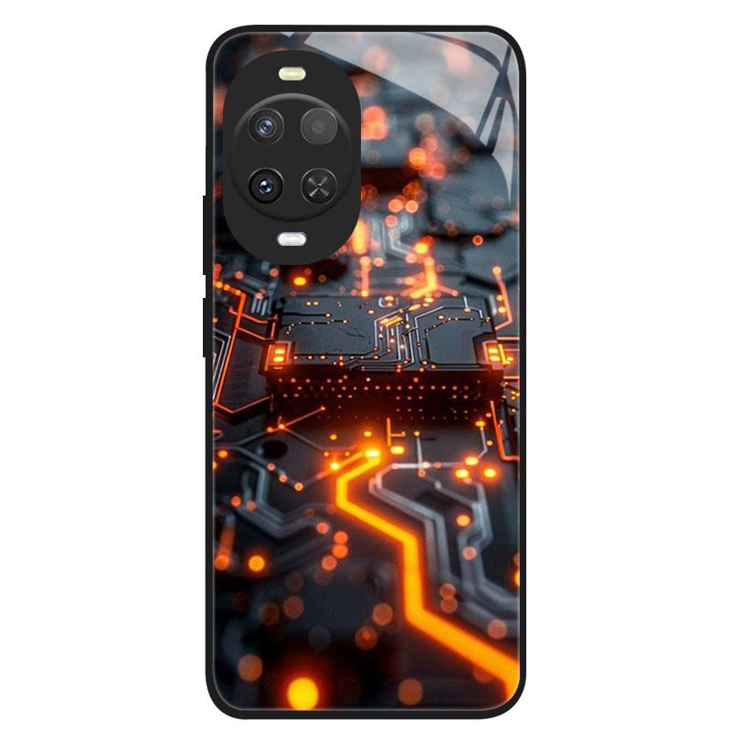 Glass Case For Huawei Nova 15 Pro Nova15 Phone Funda Luxury Tempered Glass Cover Nova 15 15Ultra Shockproof Hard PC Shell Bumper