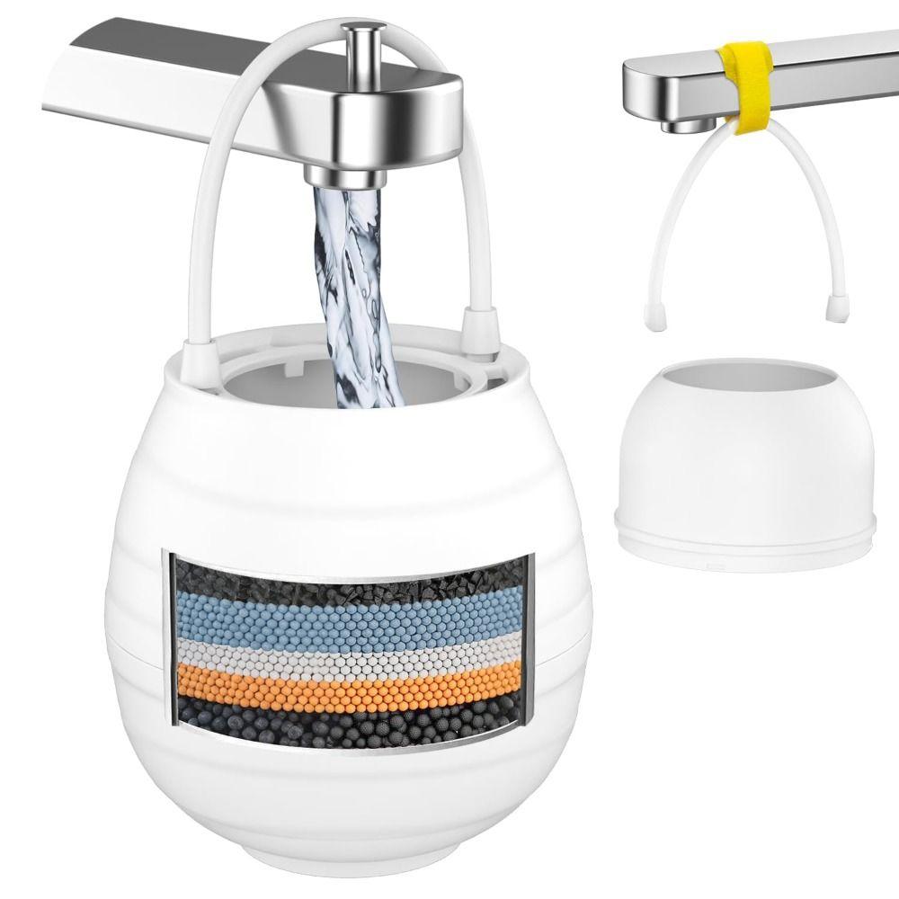 5000 Gallonen Filtrationsbadewasserfilter Enthärter für hartes Wasser Badewannenfilter für Badewannenarmatur