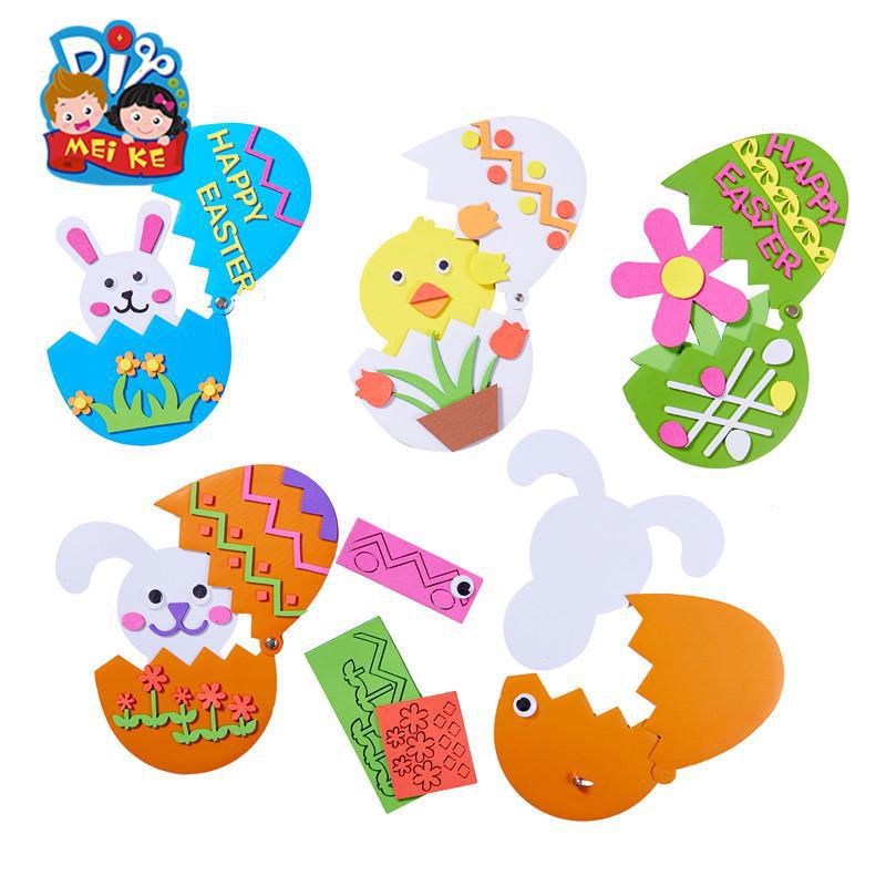 DIY Easter Egg Craft Kit: Handmade Chicks for Kids