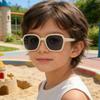 Korean Fashion Children's Cute Glasses Baby Square Sunglasses For Kids Shade For Boy And Girls Outdoor UV Shading Sun Glasses