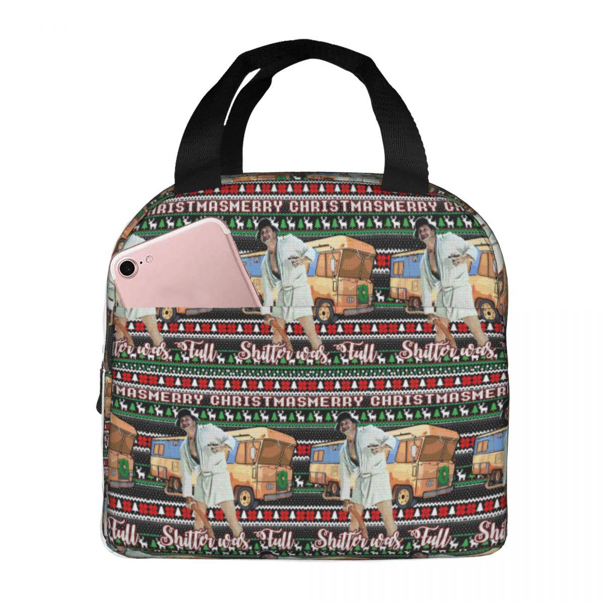 Mens Womens Cousin Eddie Insulated Lunch Bag for Kids School Cooler Thermal Food Box Tote Portable Lunch Boxes Container One Size