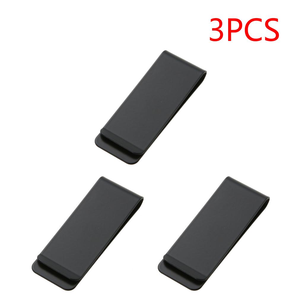 

Stainless Steel Money Clip Metal Wallet Clip Lightweight Slim Cash Clip Minimalist Front Pocket Wallet Clip for Business Travel