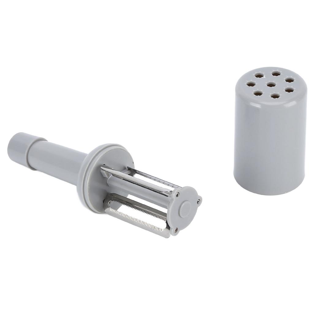 Household Peeler Bottle Shape Durable Fruit Potato Carrot Peeler Kitchen Tool SuppliesGray