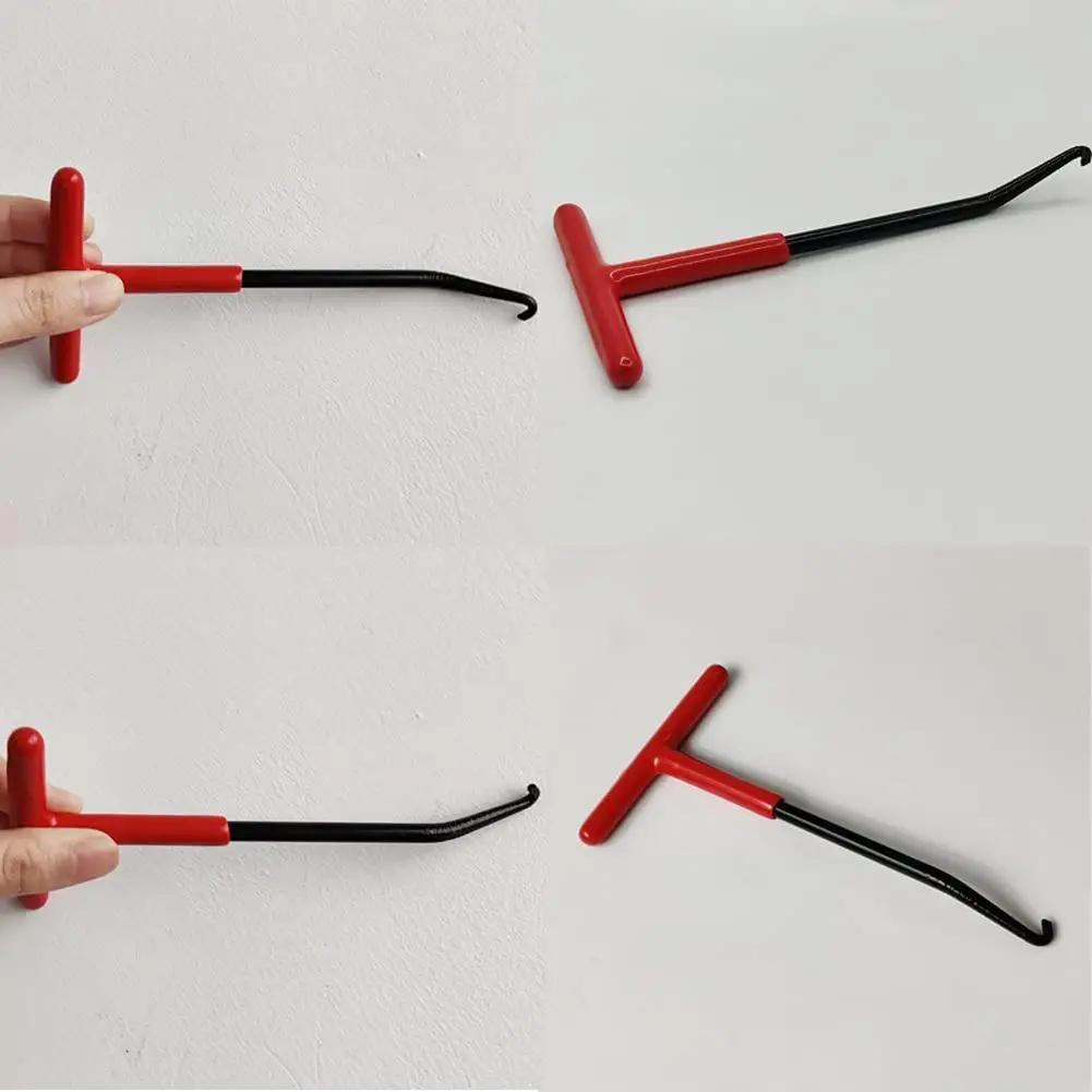 Herramienta Extractor de Muelles de Escape Motonieve ATV Motocicleta Silenciador Soporte de Escape Herramienta de Extracción Tipo Mango en T con Recubrimiento de Goma