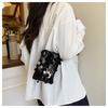 Fashion Portable Sequined Shoulder Bag Large Capacity Multifunctional Phone Purse Chain Crossbody Bag Women