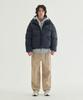 COVERNAT Civic Rds Hooded Short Puffer Dark Navy