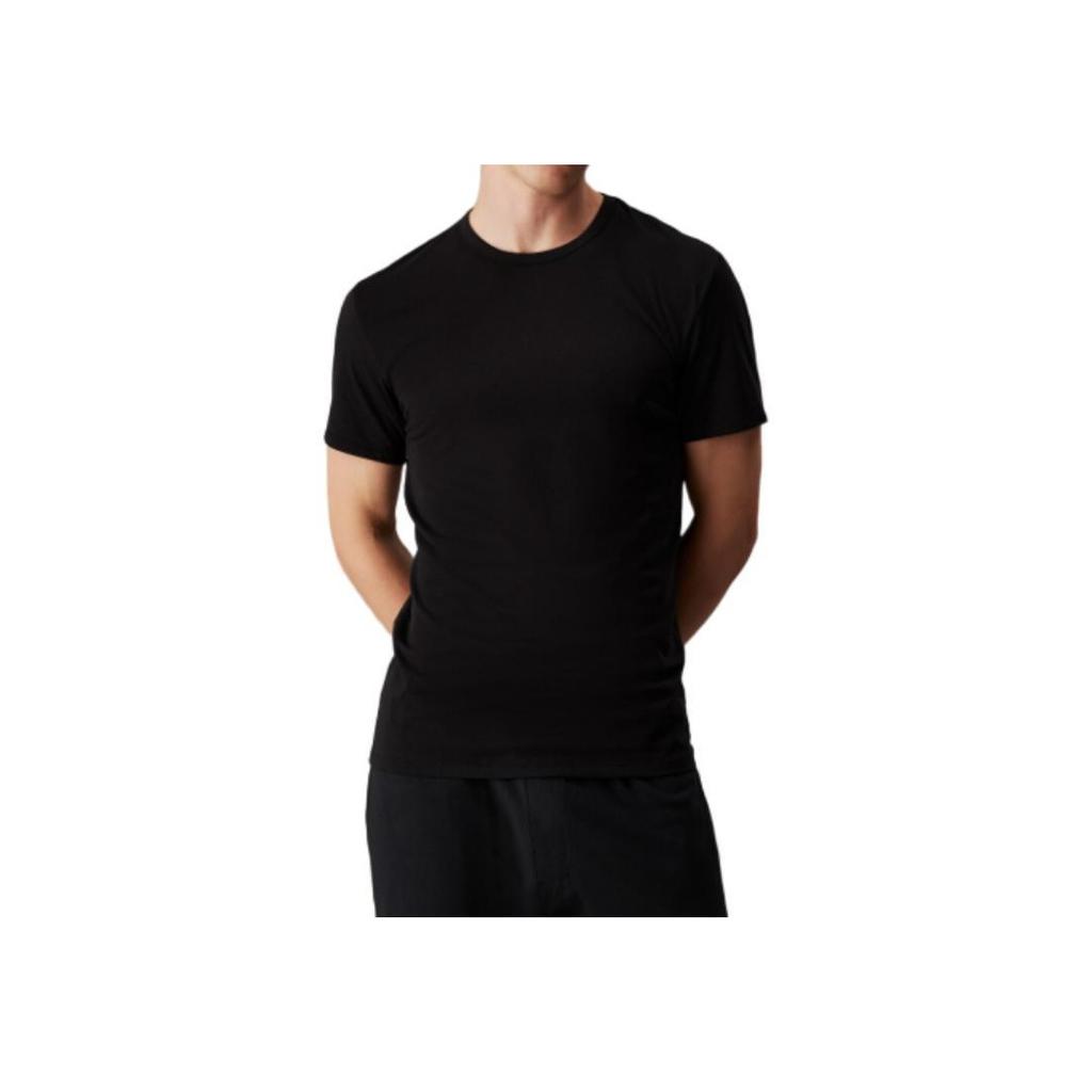 Calvin Klein Solid Color Crew Neck Short Sleeve T-Shirt 3-Pack Men Tops NB4185-MP1