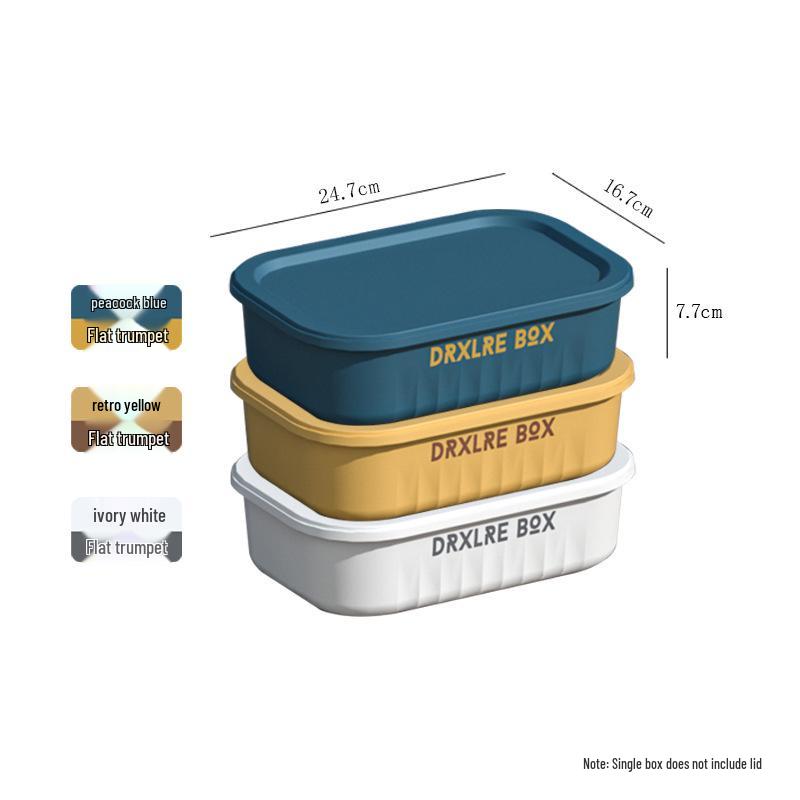 Large Capacity Snack & Toy Storage Box with Lid for Dorms, Homes, and Living Rooms