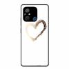 Gehärtetes Glas Case für Redmi 12C Rückabdeckung Hartschalen Case für Xiaomi Redmi 12C 4G Handyhülle Redmi12C Fundas 22120RN86G Cooler Stoßfänger