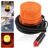 2Pcs Magnetic Base LED Amber Emergency Strobe Light Car Roof Flashing Hazard Warning Light 12V/24V Vehicle Safety Beacon Lamp
