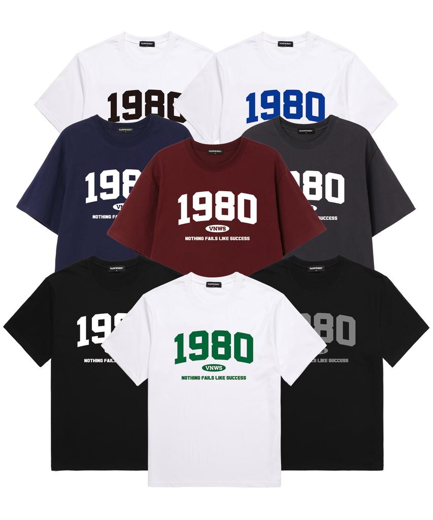 VANNWORKS 1980 Short Sleeve T-Shirt (Vs0043) Black/Gray
