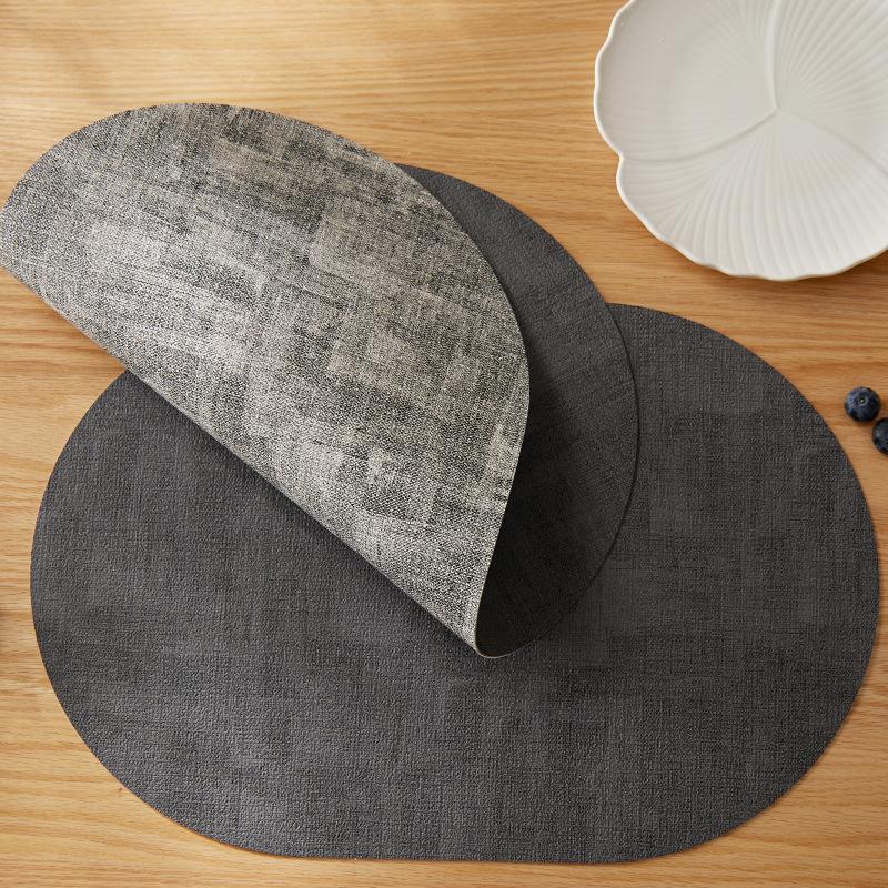 Premium Heat-Resistant Dining Table PVC Placemat Cup Coaster Tea Cup Mat Bowl Mat Anti-Scald Table Protector Home Use