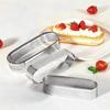 MDNG French Style Perforated Oval Tart Ring Set (4 Pack)