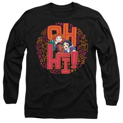 Disney Princess Unisex Adult Oh Hi! Merida Moana Snow White T-Shirt