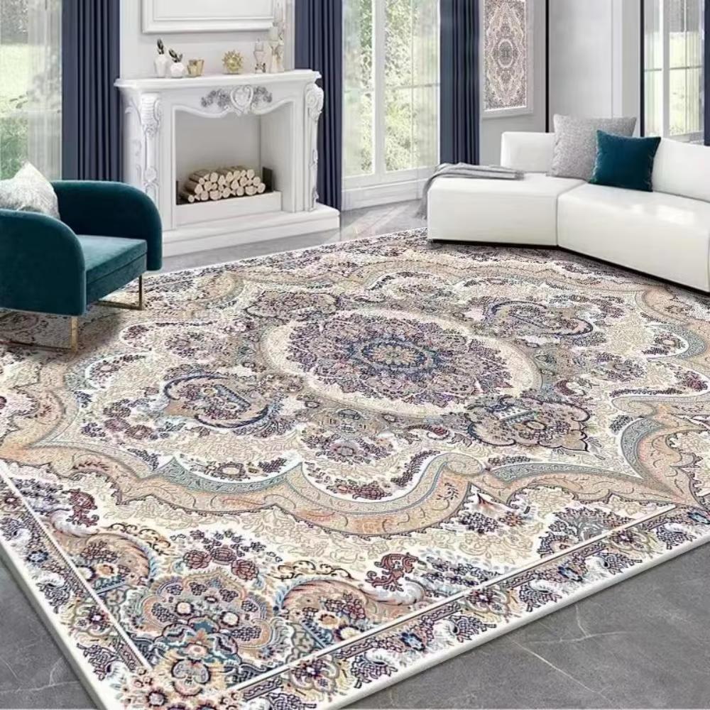 Persian Style Carpet For Live Room Large Area Rug Machine Washable Rug For Bedroom Home Decor Outdoor Carpet