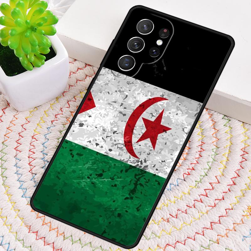 Western Sahara Flag TPU Phone Case For Samsung Galaxy note 10 pro S26 S25 S24 S23 S22 Ultra Plus S21 FE S20 Shockproof Cover