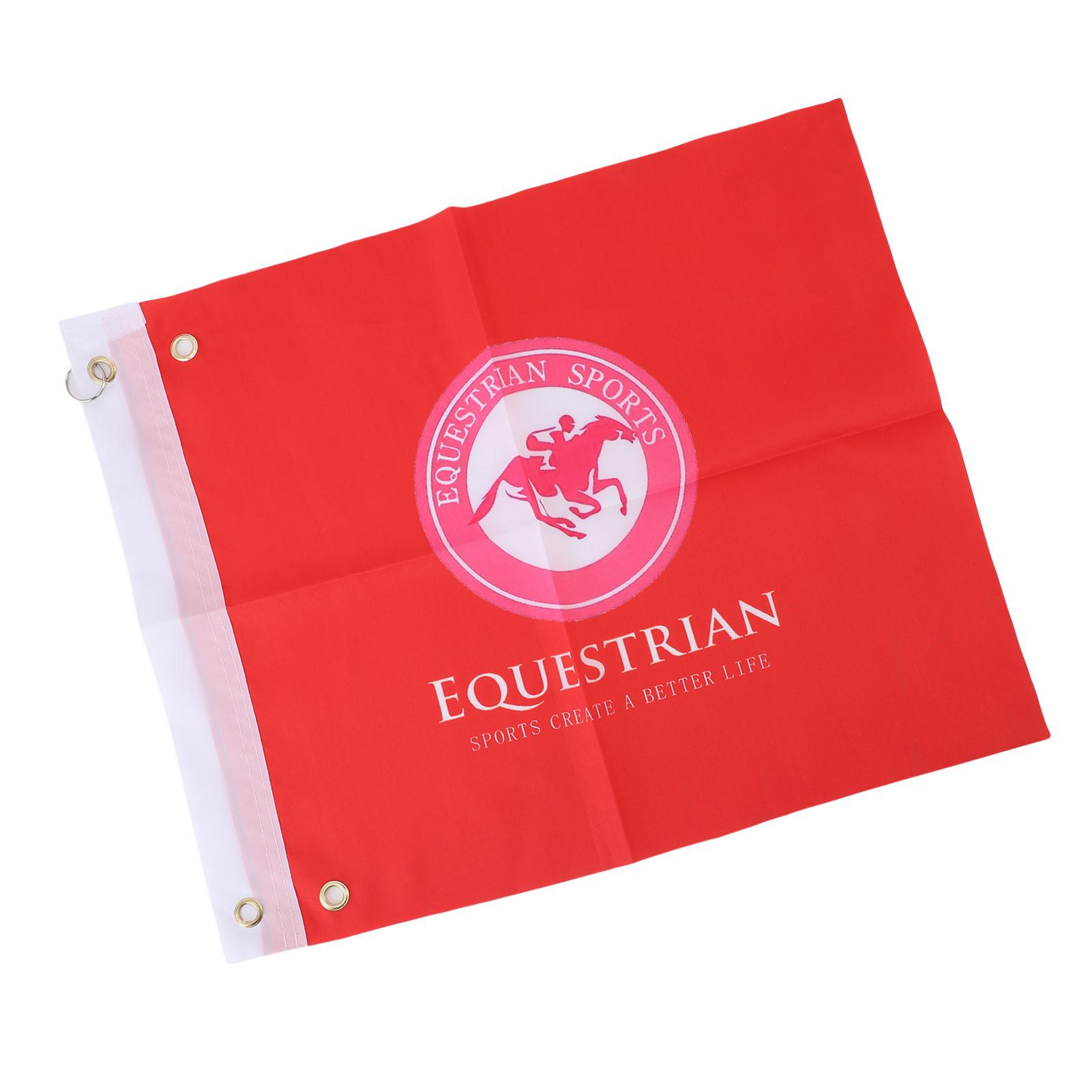 2pcs Horse Training Flags Referee Flags Lightweight Equestrian Competition Outdoor Training Signal Flags